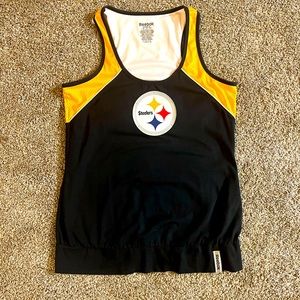Steelers - Reebok Tank Top Size Medium Blue, White Yellow